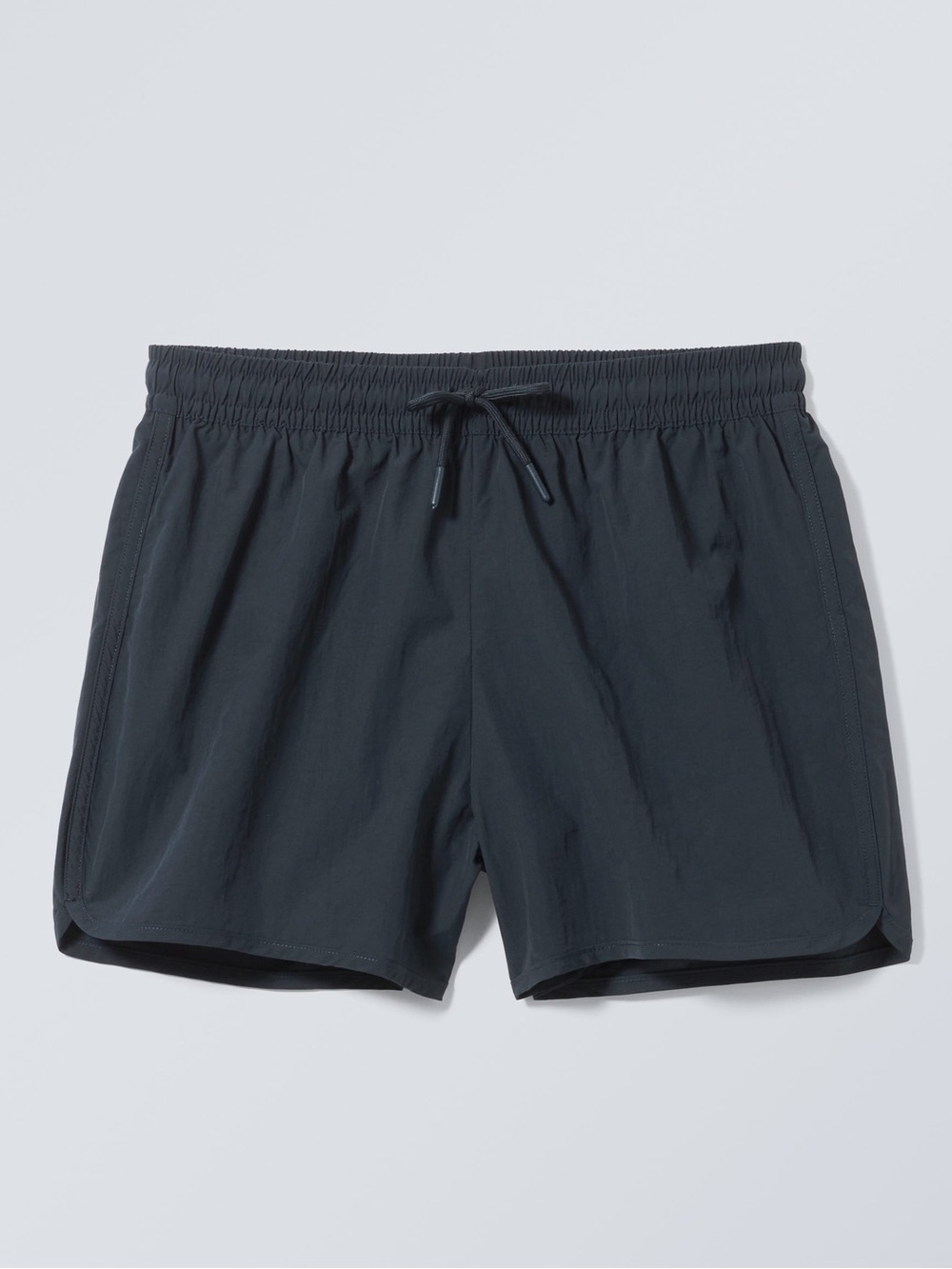Weekday structured mid thigh swim shorts trunks NWT